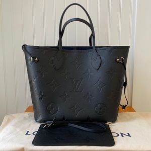 Louis Vuitton Monogram Empreinte Neverfull MM